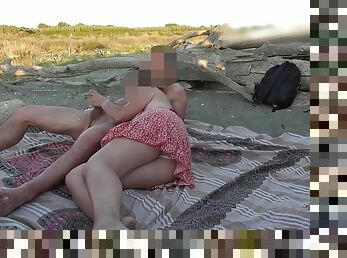 masturbation, nudiste, en-plein-air, public, enseignant, femme, amateur, fellation, ejaculation-sur-le-corps, milf