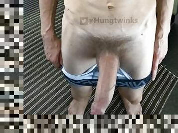 Biggest monster cock ever - GYM locker rooms