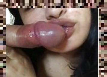 fellation, latina, point-de-vue, argentine, bite, sucer