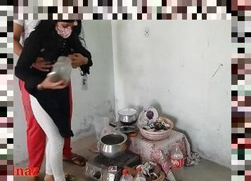 Jija sali sex in kitchen with clear hindi audio