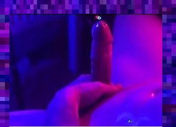 Solo Horny Guy Jerking off his cock