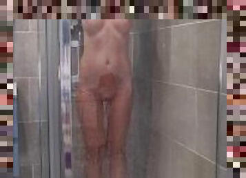 mandi, payudara-besar, amatir, anal, jenis-pornografi-milf, buatan-rumah, ibu, bokong, mandi-shower