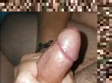 Husband's handjob