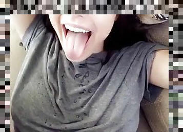 Nice brunette teen pov blowjob I find her in affairs. one