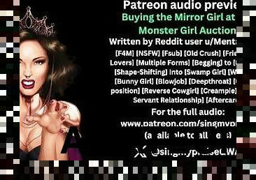 Buying the Mirror Girl at the Monster Girl Auction erotic audio preview -Performed by Singmypraise