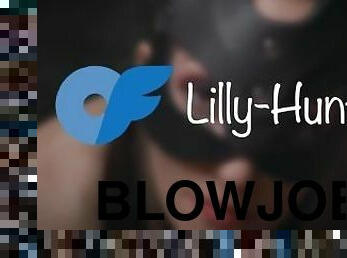 kitty.  Lilly hunt gives Joseph Hunt a blowjob