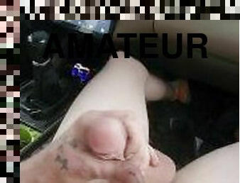 masturbation, public, amateur, ejaculation-sur-le-corps, énorme-bite, ejaculation, solo, boules, bite, clignotant