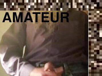 papa, masturbation, amateur, ejaculation-sur-le-corps, énorme-bite, gay, branlette, ejaculation, fétiche, solo