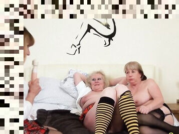 OldNannY British Mature Ladies Pussy Treatment