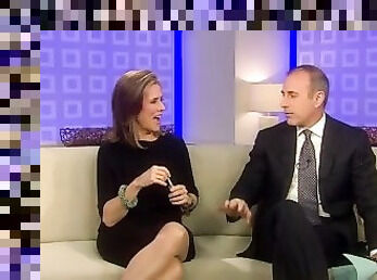 Upskirt on the TV show Meredith Vieira