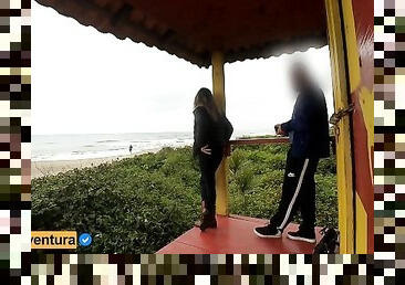 Masturbation, Public, Amateur, Fellation, Milf, Maman, Branlette, Couple, Plage, Brésil